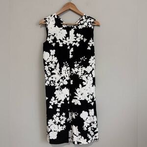 MaxMara Studio Sleeveless Floral Pleated Dress